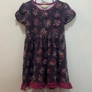 Matilda Jane Floral Dress with Purple and Pink Size 6